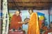 1996 August Getting the honurary Degree  from the Most ven Madihe Pannaseeha maha nayaka thero at