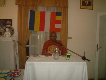 Dhamma function at Sri lanka embassy in Egypt -23.08.2007