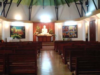 2002 May at Vesak day at Buddhist temple, Nairobi in Kenya