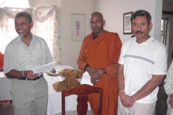 2003 - Dana ceremony at mr Gothabhaya house