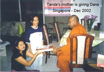 2002 December at Tanda's brother's home in singapore