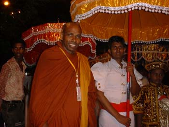 Gangarama temple procession