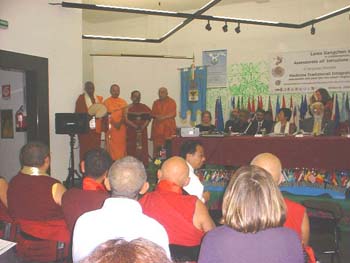 2004 May attending a medicinal conference  at verbania in Italy (6)