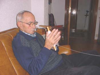 2005 Noveber- Blessing for Nieves parents at Madrid
