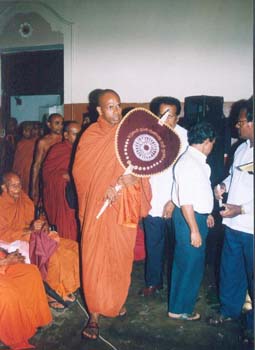 2003.01 04 - Akta Patra Pradanaya ( credential ceremony) at citi hall in Kurunegala about The Ch7