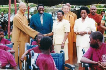 2004 - wheel chair donation in Tanzania