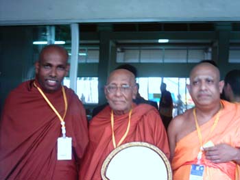 thailand 2006 vesak day with two nayaka theros